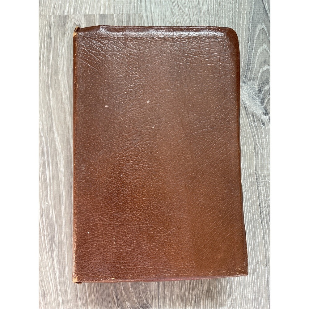 Oxford HOLY BIBLE New Scofield Reference Edit Concordance 1967 Vintage Cowhide